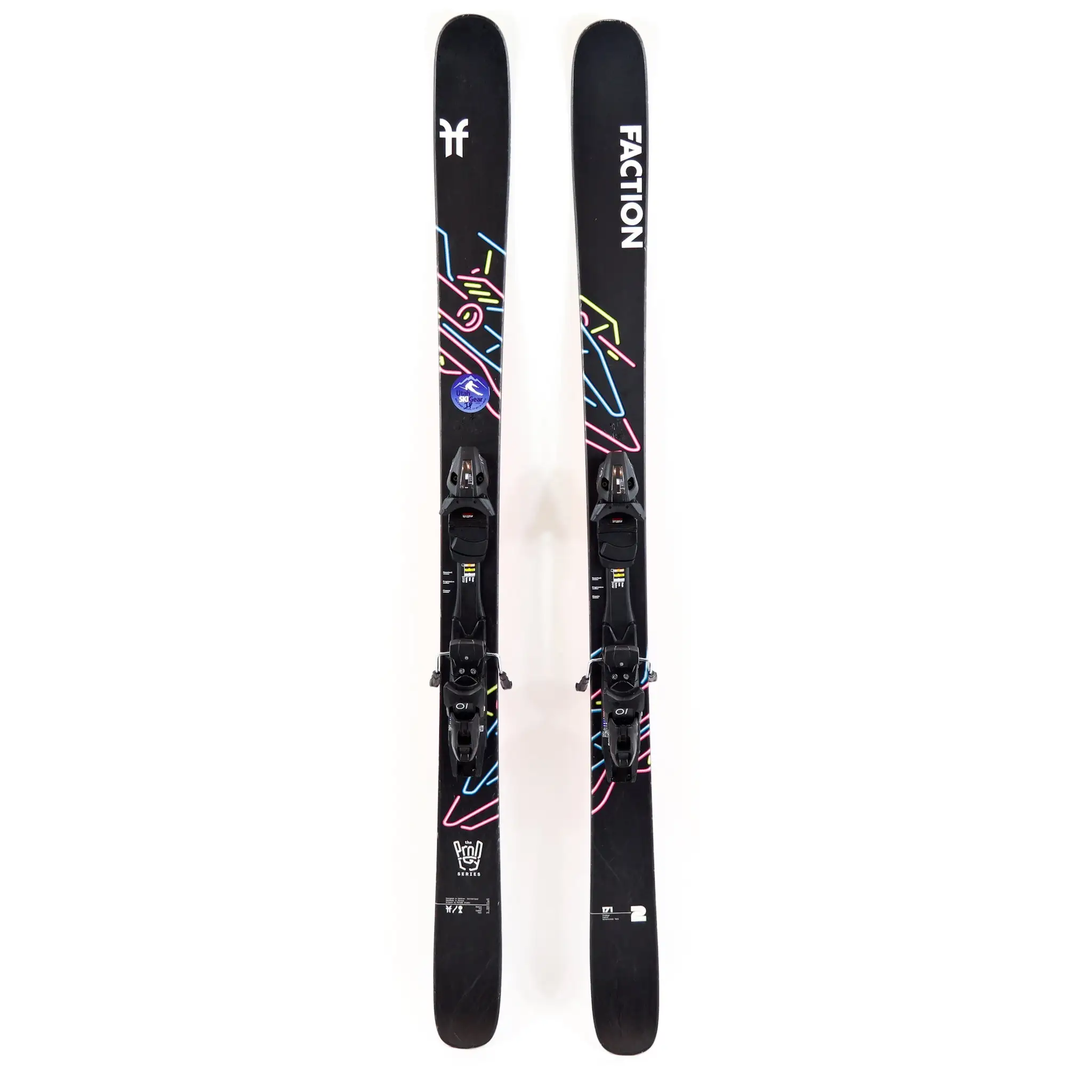 Faction Prodigy 2 171cm + Demo Bindings 2023 - USED 3 Faction Prodigy 2 171cm + Demo Bindings 2023 - USED