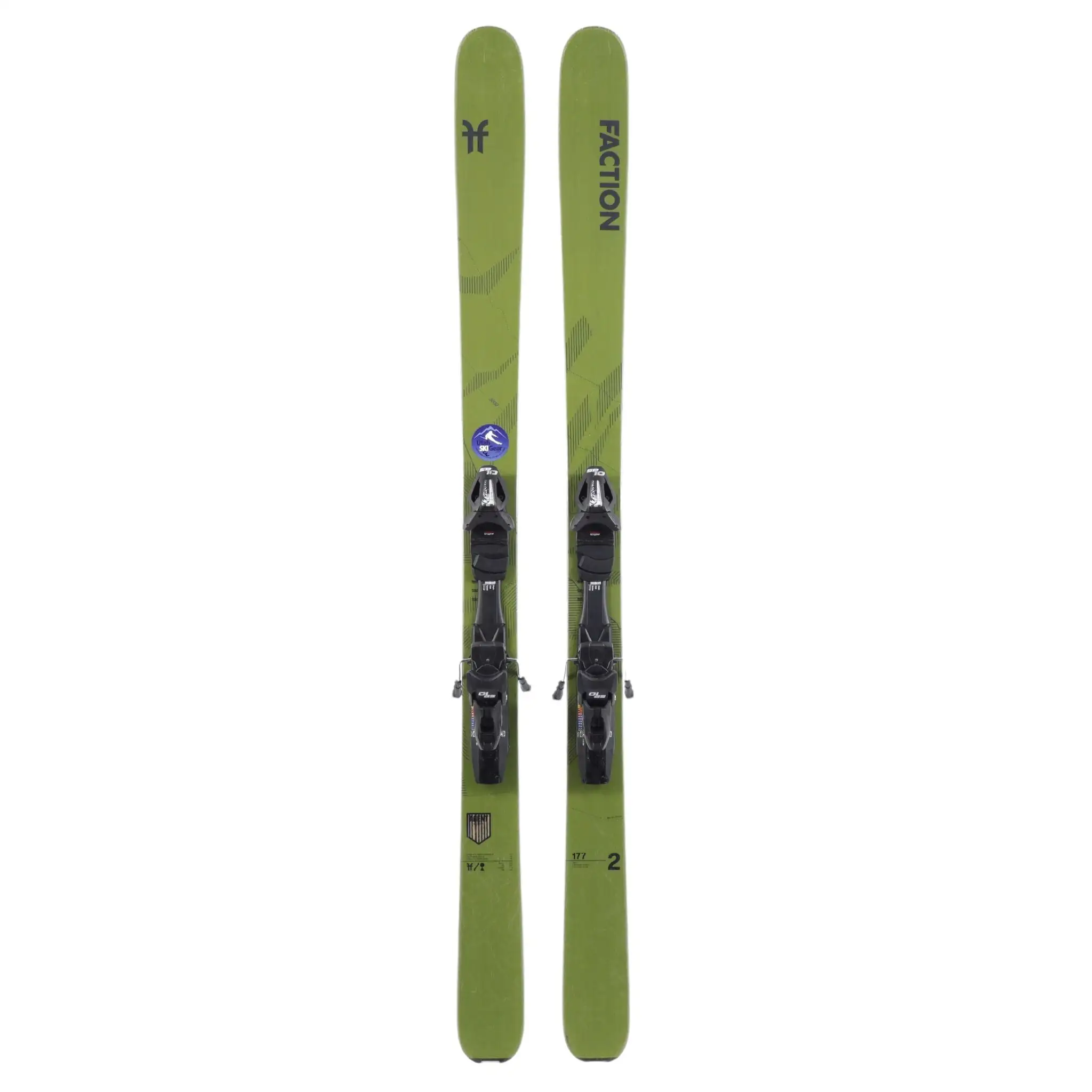 Faction Agent 2 177cm + Demo Bindings 2023 - USED 3 Faction Agent 2 177cm + Demo Bindings 2023 - USED