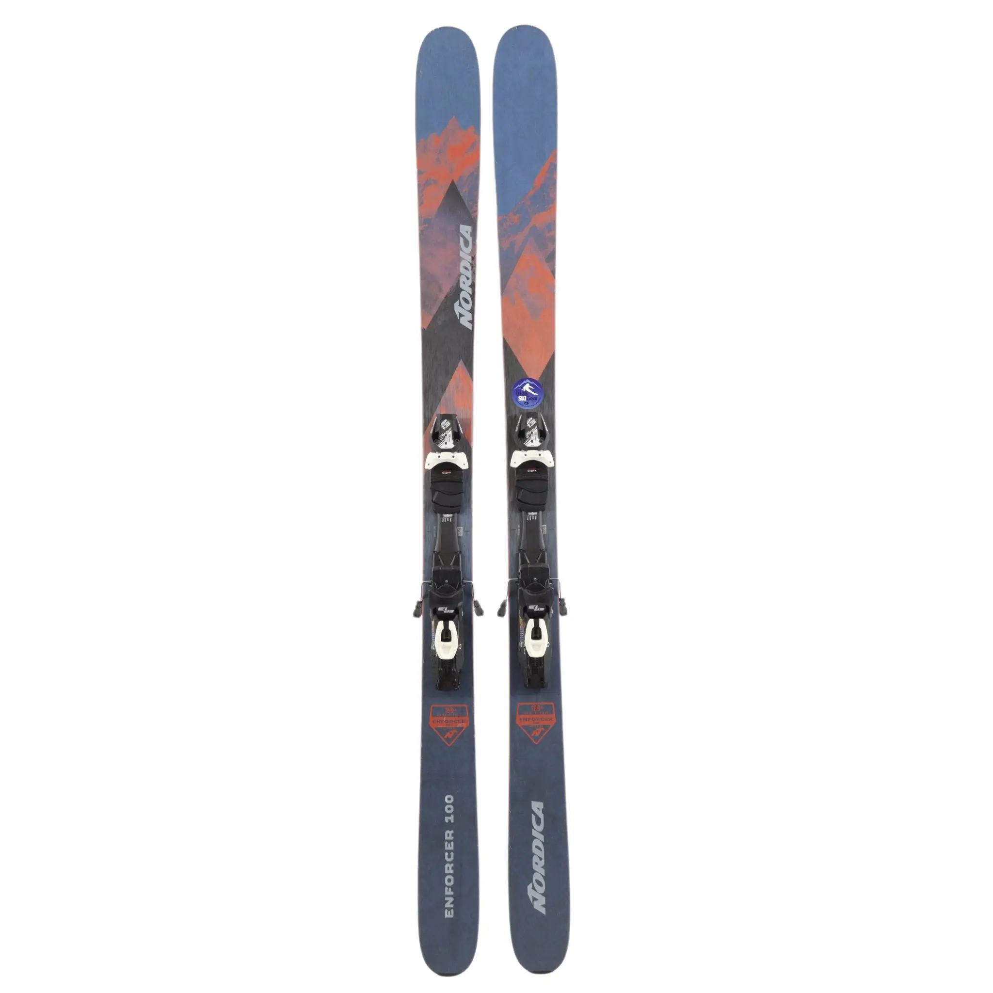 Nordica Enforcer 100 186cm + Demo Bindings 2023 - Used 3 Nordica Enforcer 100 186cm + Demo Bindings 2023 - Used