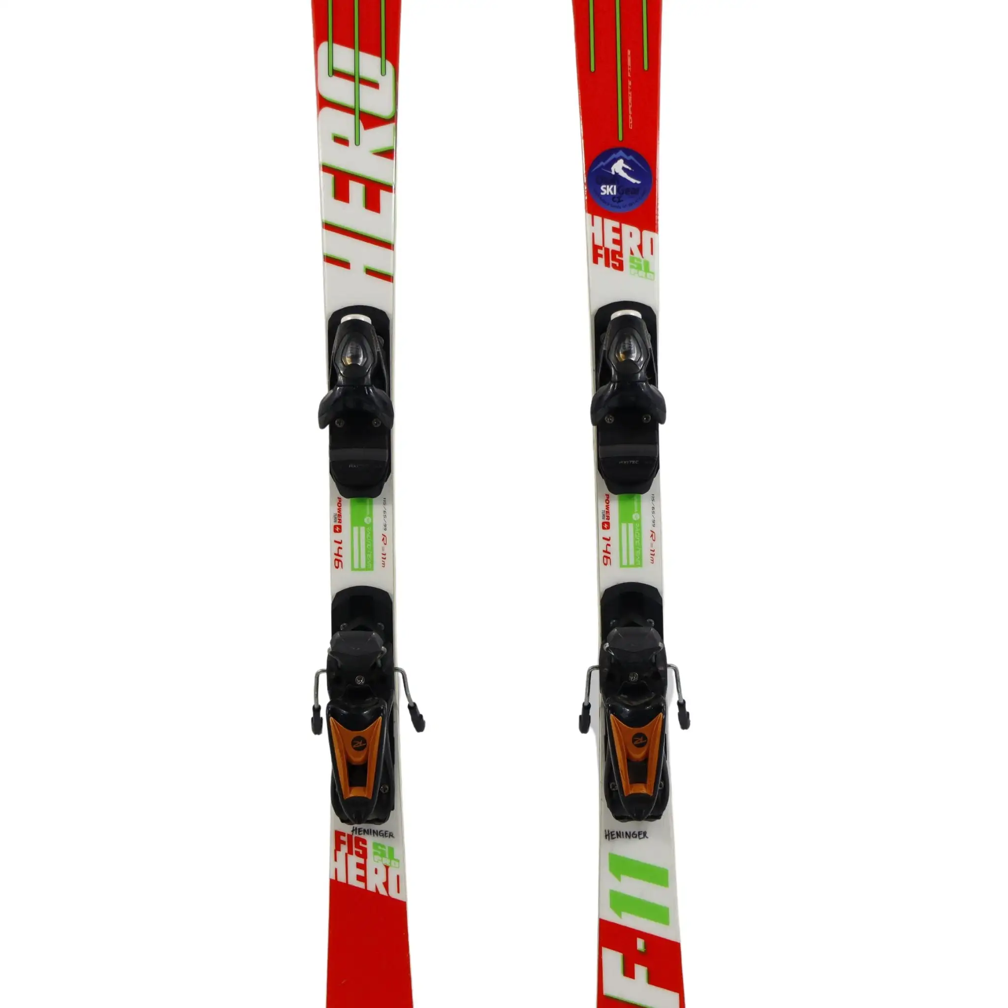 Rossignol Hero Jr Fis SL Pro 146cm Ski + Rossignol Jr Bindings- USED 6 Rossignol Hero Jr Fis SL Pro 146cm Ski + Rossignol Jr Bindings- USED - Image 4