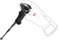 Leki Stella S Alpine Ski Poles - White/Black Or Black/Coral - DISCONTINUED -Skis Sales 61f4Pi 3AcL. AC SL1500