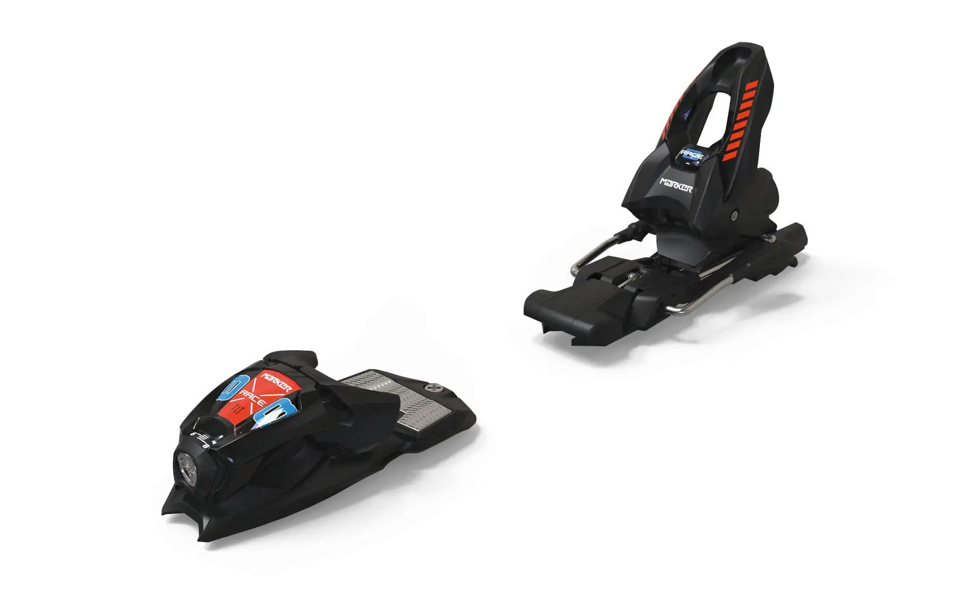 Marker Race Junior 8 85mm Black/Red Youth Ski Bindings 3 Marker Race Junior 8 85mm Black/Red Youth Ski Bindings