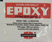 Epoxy-Fast Setting, Base Repair By OneBall