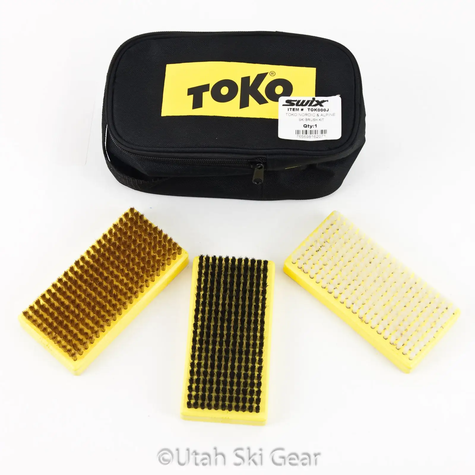 Toko Nordic & Alpine Ski Brush Kit 3 Toko Nordic & Alpine Ski Brush Kit