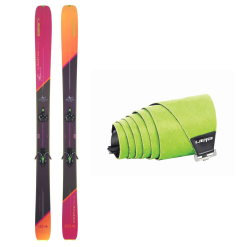 Elan Glen Plake Ripstick Tour 104 Skis + C Raider 12 Bindings + Skins - 2023