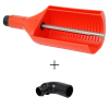 Swix T15-100 Roto Brush Cover With Suction + Twist Lock (T15-L) -Skis Sales USG SWIX ROTOBRUSHCOVER clamp