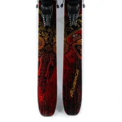 185cm Nordica El Capo 2014 All Mountain Skis + Marker Griffon Bindings (Compacted Edge) | Used -Skis Sales USG nordica el capo 09