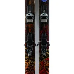 185cm Nordica El Capo 2014 All Mountain Skis + Marker Griffon Bindings (Compacted Edge) | Used -Skis Sales USG nordica el capo 10