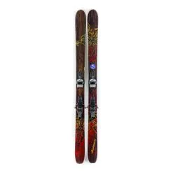 185cm Nordica El Capo 2014 All Mountain Skis + Marker Griffon Bindings (Compacted Edge) | Used